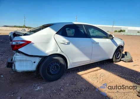 2014 Toyota Corolla L из США, поврежденный, VIN 5YFBURHE6EP038752